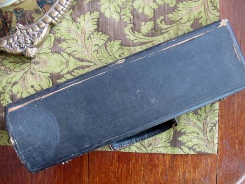 Antique Ebony Wood Clarinet in Case