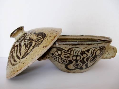 Rare! Rorke's Drift Stoneware Tureen and Cover, Lindumusa Mabaso