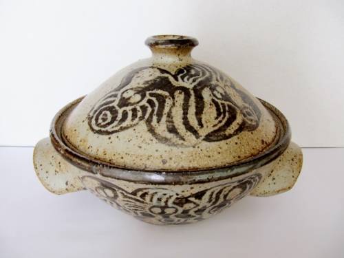 Rare! Rorke's Drift Stoneware Tureen and Cover, Lindumusa Mabaso