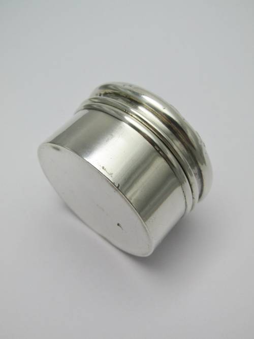 Antique Hallmarked Silver Dressing Table Jar