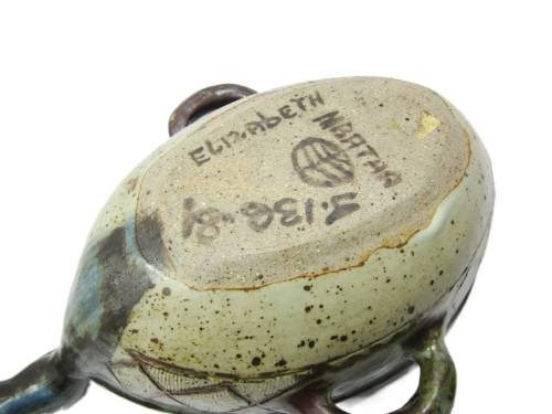 Lovely Rorke`s Drift Large Stoneware `Guineafowl` Bowl