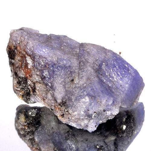 46 Carat Rough Tanzanite with Gem lab report