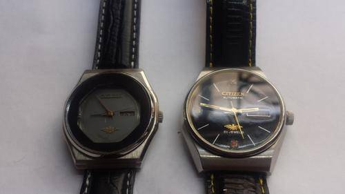 2 Vintage CITIZEN (21 Jewels) Automatic watches (Refurbished)