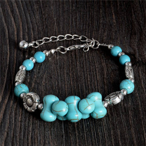 CUTE BOHEMIAN TURQUISE VINTAGE BRACELET