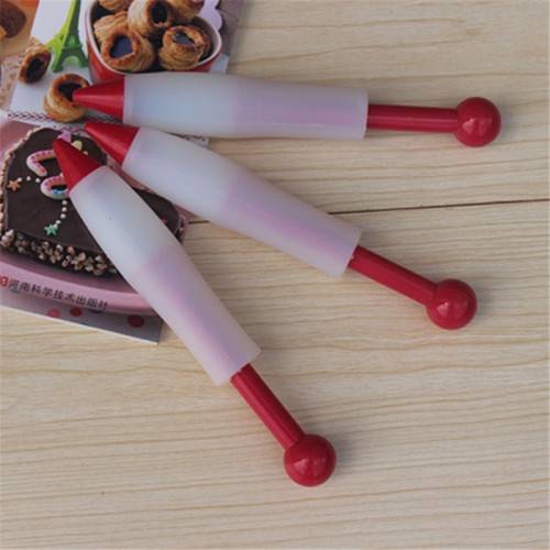 DECORATING PEN NOZZLE BODY PROPELLER CHOCOLATE ICING GUN 1PC RED