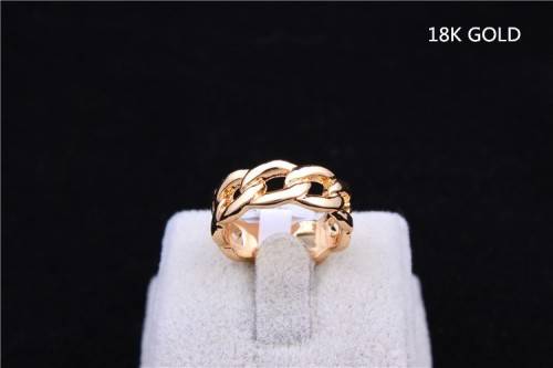 SWOUR CHAIN DESIGN RING HIGH QUALITY 18K GOLD PLATED us size 5.5