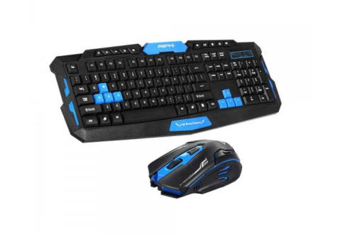 WIRELESS COMBO -SOUL TECH HK8100 2.4GHZ KEYBOARD MOUSE COMBO - PERFECT GAMING KEYBOARD MOUSE SET