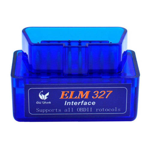 Oldshark Mini ELM327 Bluetooth OBD2 V2.1 Car Diagnostic Tool - Blue