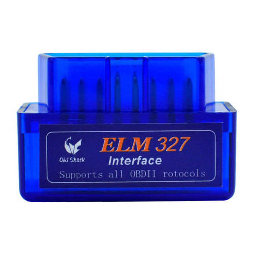 Oldshark Mini ELM327 Bluetooth OBD2 V2.1 Car Diagnostic Tool - Blue