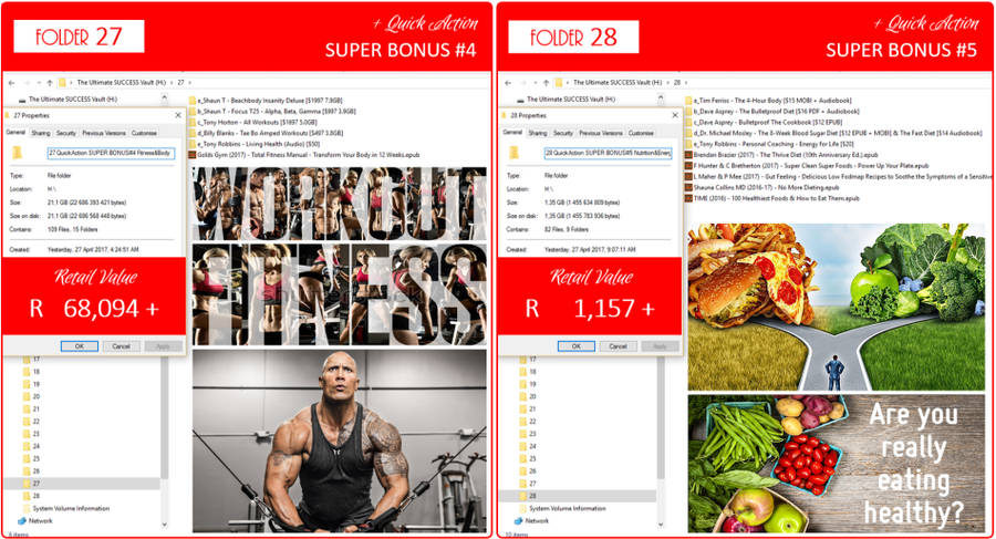 THE Ultimate meta-SUCCESS Vault +1TB HDD [Peter Diamandis,Jay Abraham,Robin Sharma,Brendon Burchard]