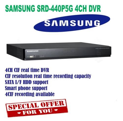 Samsung 4 CH DVR SRD-440P500