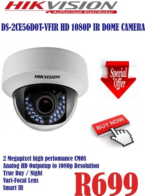 Hikvision 1080P HD IR Dome Camera