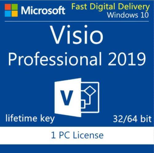 Microsoft Visio Professional 2019 | Microsoft Visio 2019 Key Visio