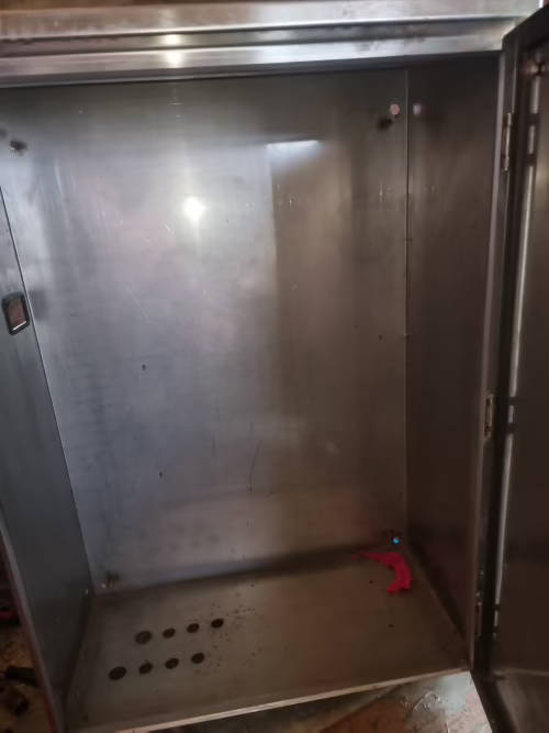 Stainless steel electrical panel