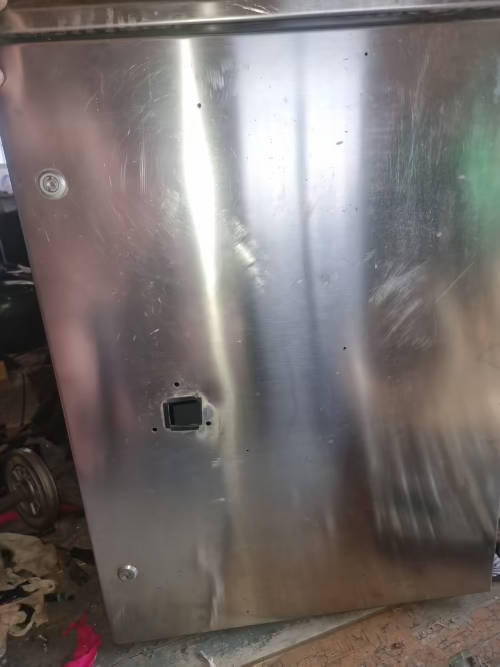 Stainless steel electrical panel