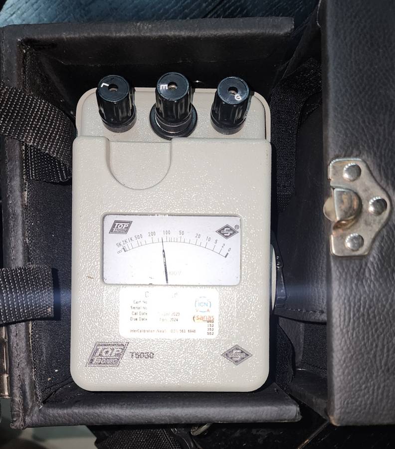 Top Tronic T5050 meggar 5000v