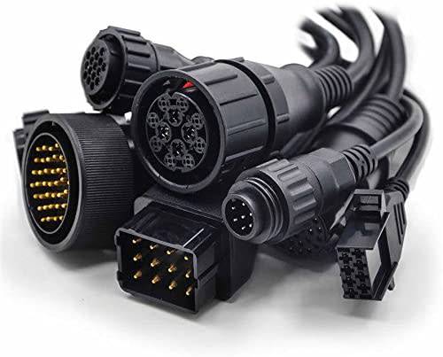 2021 DELPHI SILVER VCI WITH 8 PC CAR CABLE SET AND 8 PC TRUCK CABLE SET