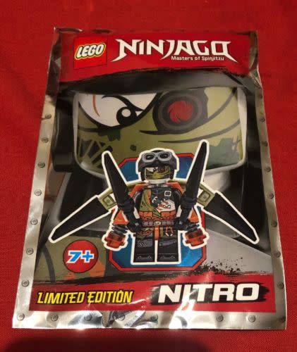 Lego Ninjago: Nitro Mini Figure Limited Edition. Unopened.