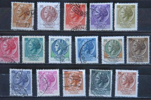 16 different used from italy