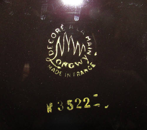 RARE VINTAGE FRENCH PLATE