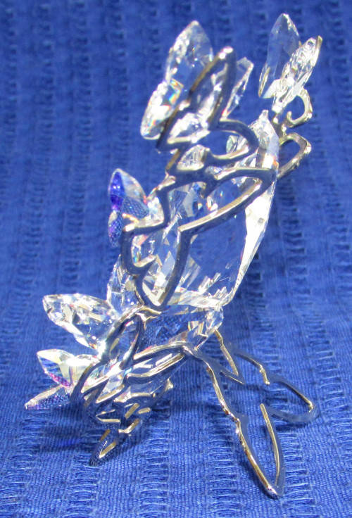 SWAROVSKI BUTTERFLY CRYSTAL AURORE BOREALIS