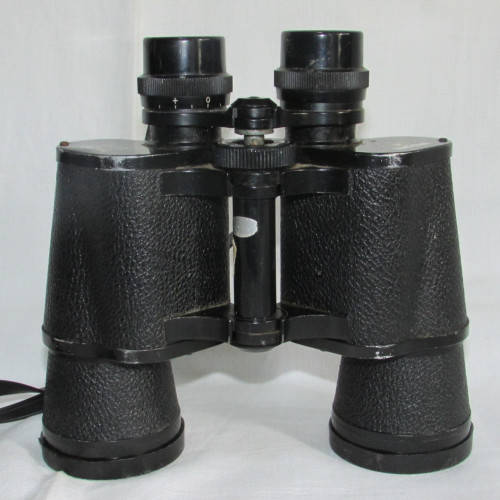 VINTAGE BINOCULARS WITH CASE - 7 x 50 - Interstate - good working condition