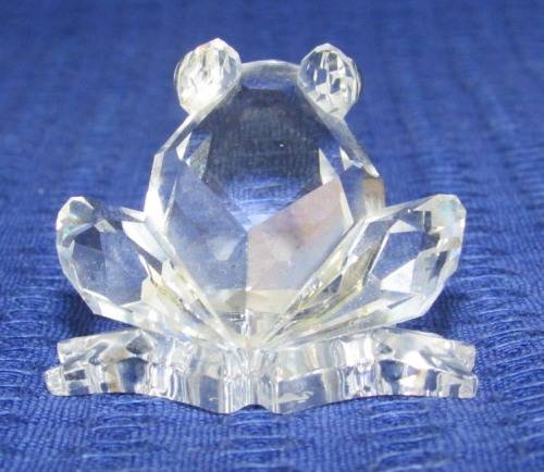 SWAROVSKI CRYSTAL BABY FROG