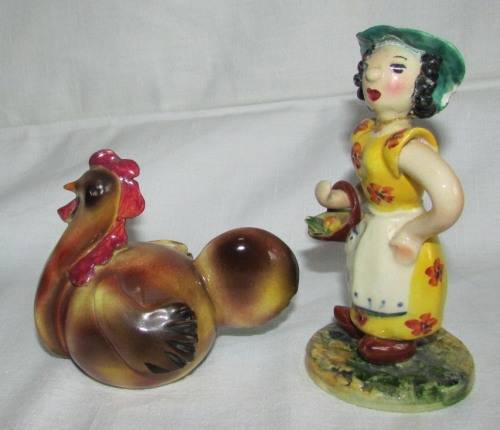 3  CUTE ITALIAN FIGURINES