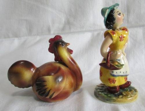 3  CUTE ITALIAN FIGURINES