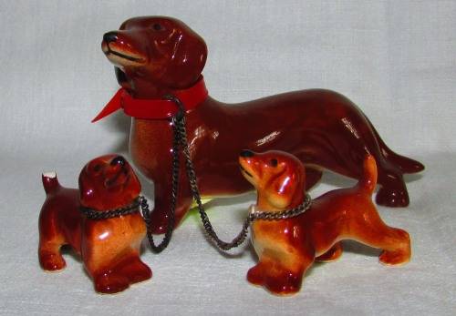 GOEBEL DACHSHUND FAMILY