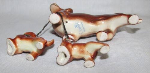 GOEBEL DACHSHUND FAMILY