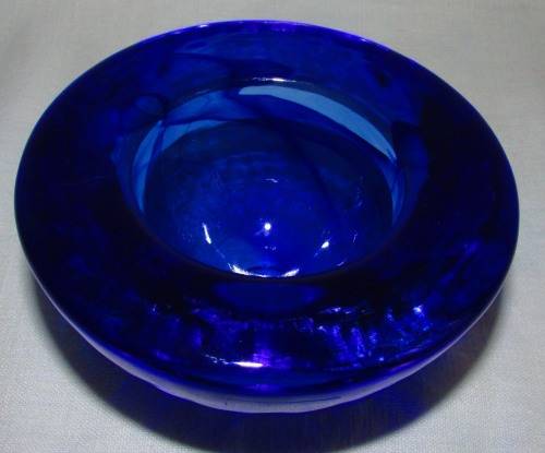 KOSTA BODA "ATOLL" BOWL - BLUE