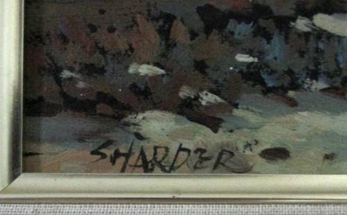 LOVELY OIL PAINTING, - SIGNED