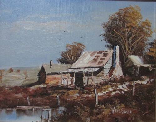 BEAUTIFUL OIL PAINTING - SIGNED VINSON