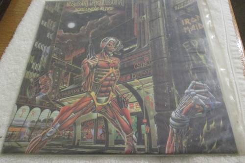 IRON MAIDEN - SOMEWHERE IN TIME - RELEASED 1986