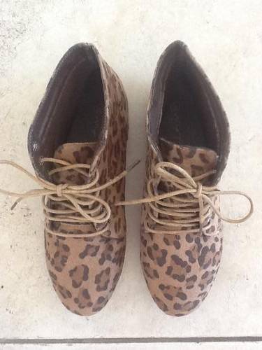 Cute Leopard Print Brogues