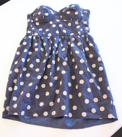 STUNNING POLKA DOT TOPSHOP DRESS