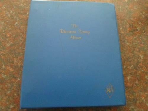 THE RHODESIA STAMP DISPLAY ALBUM VERY GOOD VALUE SEE PICS!!!!!!!