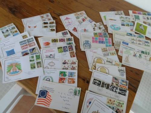 38 X GREAT BRITAIN FIRST DAY COVERS BARGAIN SEE PICS!!!