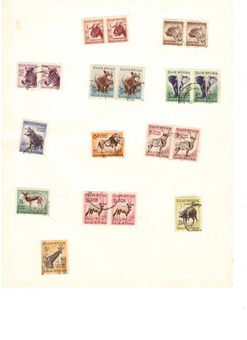 SOUTH AFRICA UNION AND RSA USED STAMPS SEE PICS!!!