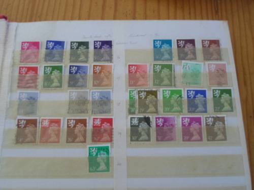 LARGE ALBUM GREAT BRITAIN,GERMANY,RHODESIA USED STAMPS  BARGAIN SEE PICS