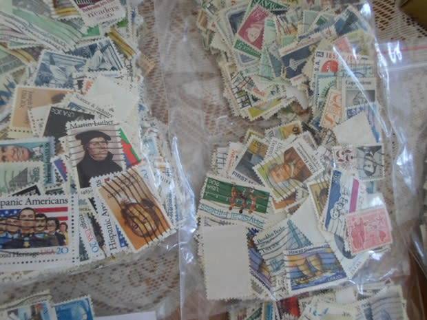 5000 X UNITED STATES OF AMERICA STAMPS OFF PAPER VERY NEAT LOT SEE PICS