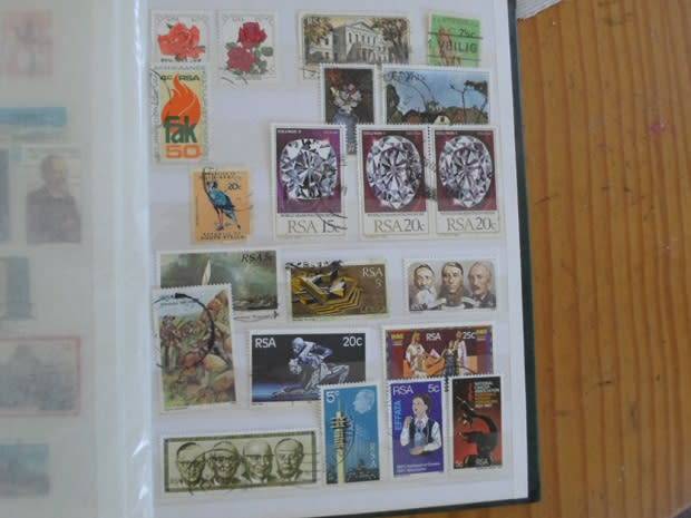 SMALL ALBUM RSA USED STAMPS VERY NEAT SEE PICS