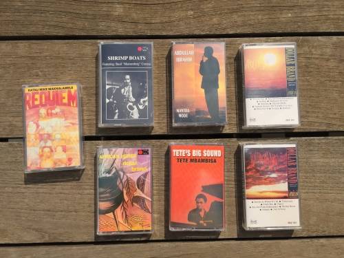 Lot of 7 SA Jazz Cassettes - Dollar Brand, Ibdullah Ibrahim & more (New & Unplayed)