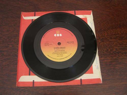 Men At Work - Down Under (7")(G+)