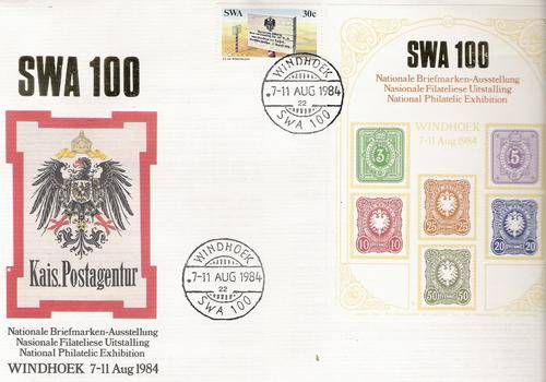 SWA 100 National Philatelic Exhibition