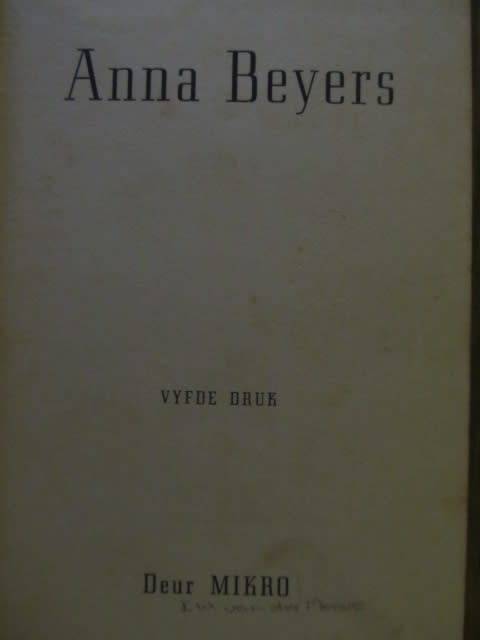 Mikro - Anna Beyers