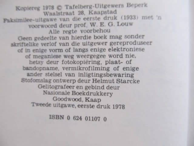 C Louis Leipoldt -  Kos vir die kenner -  soos nuut