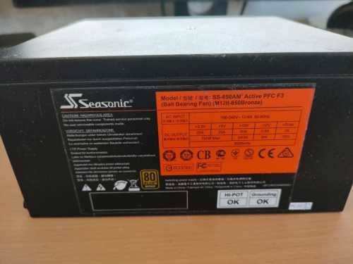 Seasonic M12II EVO - Modular Power Supply + Cables