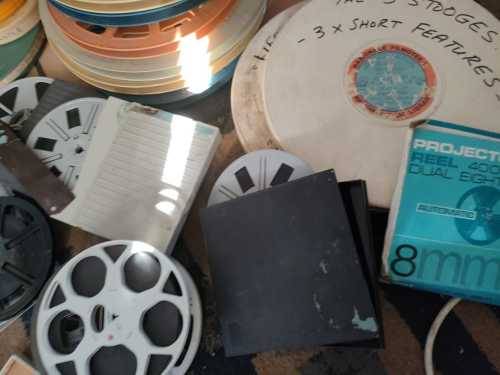 Bulk lot of Vintage Movie Reels